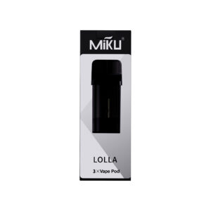 MIKU Lolla three-pack of empty refillable pods