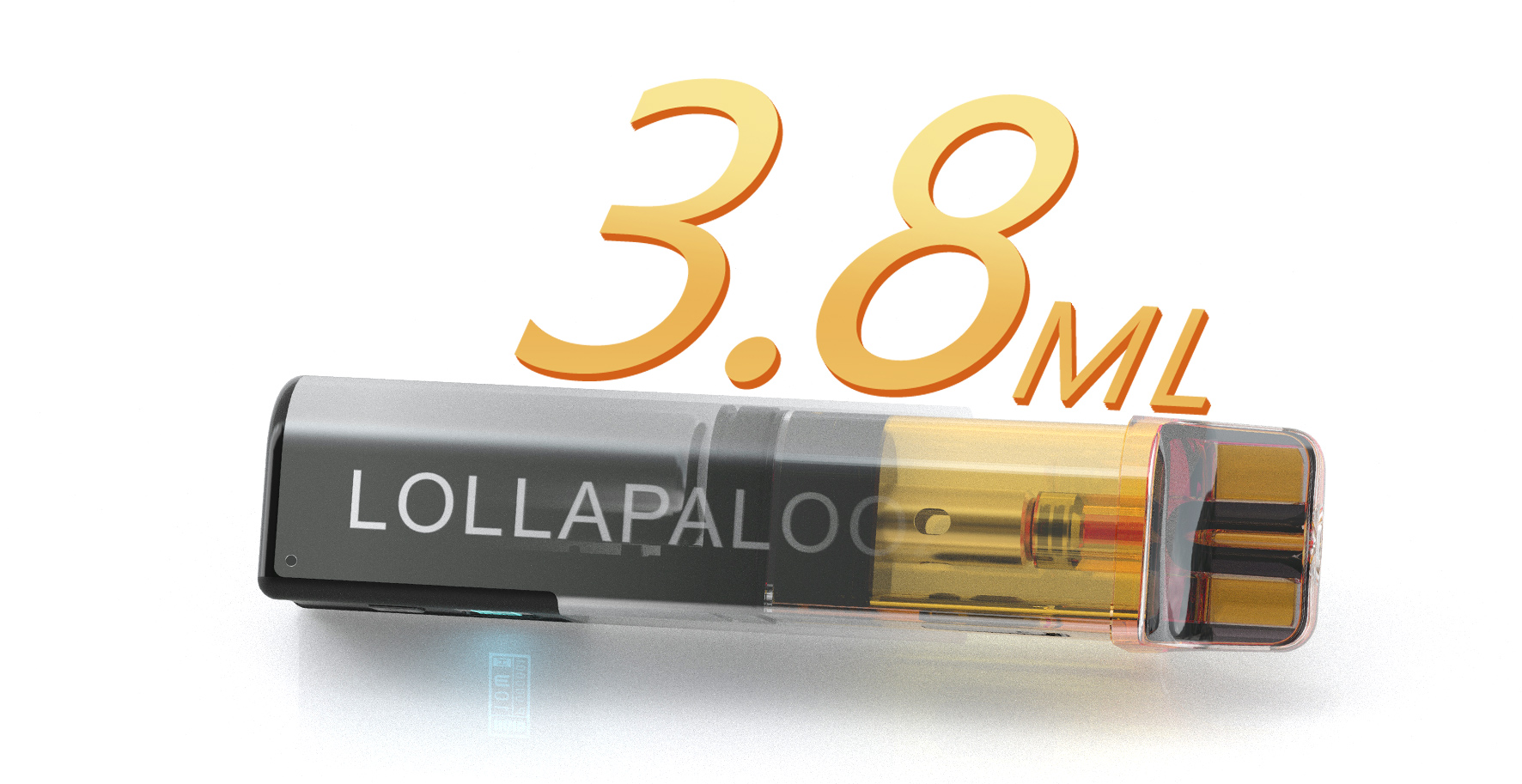 MIKU Lolla 3.8 ml refillable pod capacity