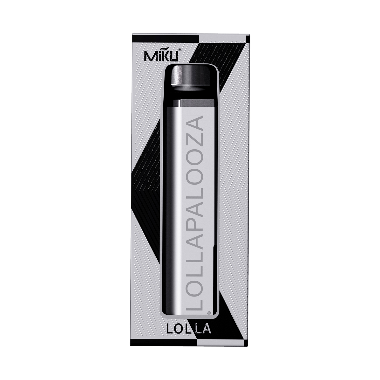 MIKU Lolla silver device in retail packaging