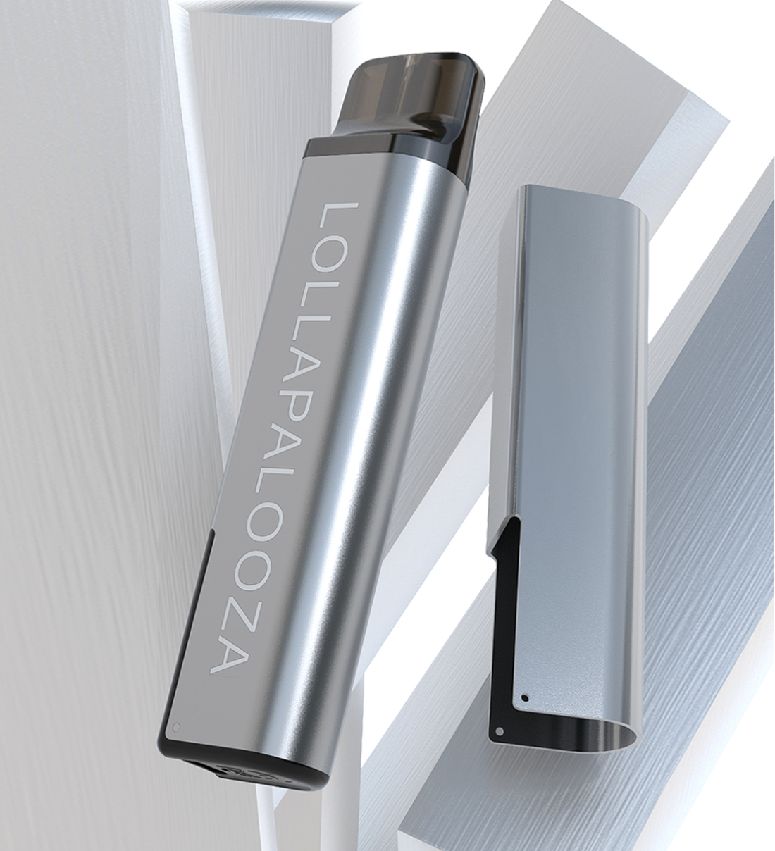 MIKU Lolla refillable vape starter kit in silver