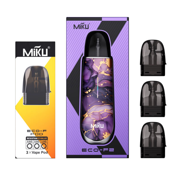 ECO-F2 Replacement Pods – 3 Pack