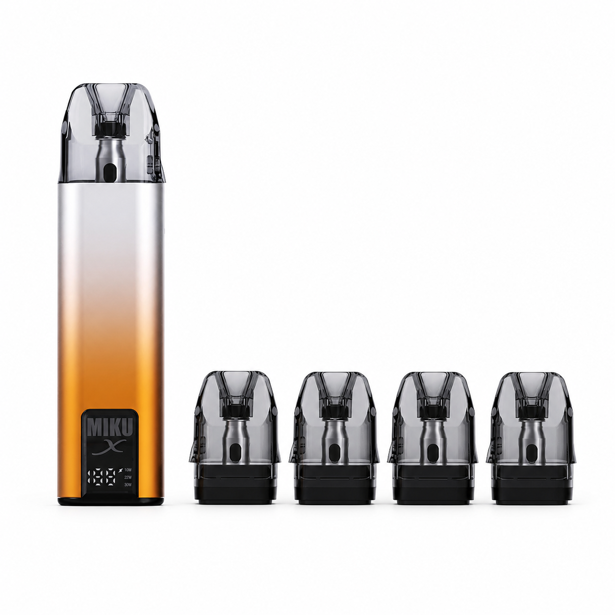MIKU X PRO kit containing one device and four pods