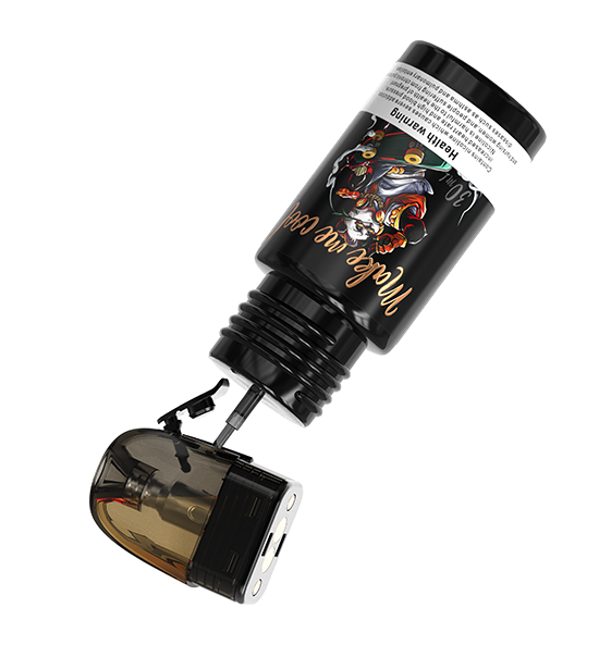 Taro Ice Cream e-liquid filling a refillable pod