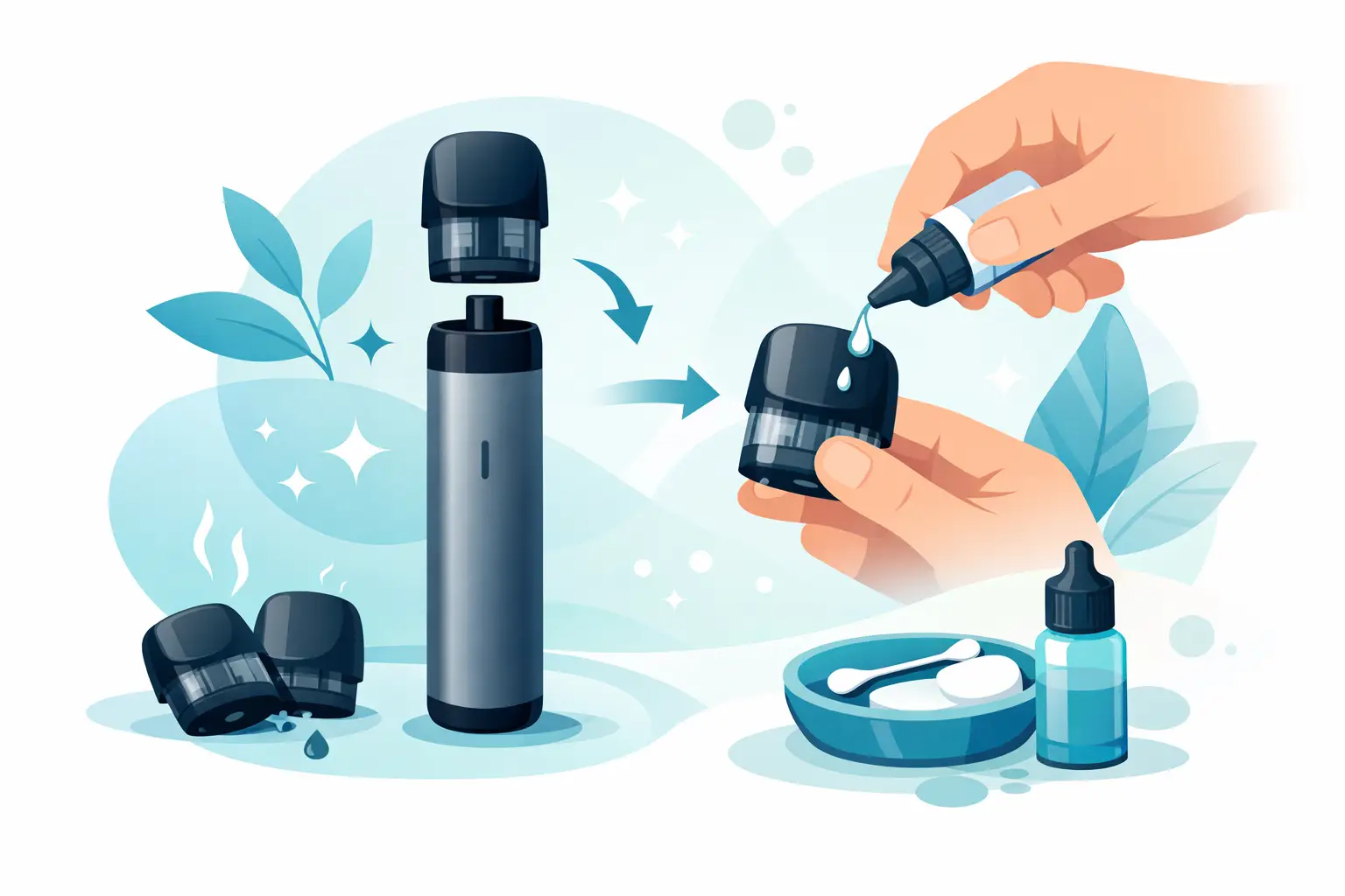 Pod Replacement Steps for a Cleaner Daily Vape