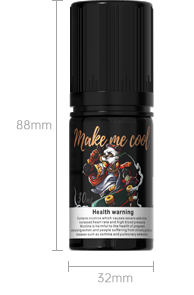 Colorful Berries e-liquid bottle and package